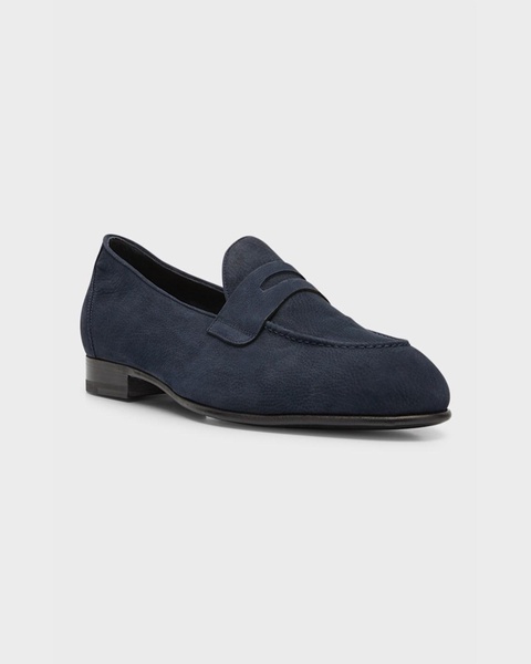 Men's Leather Penny Loafers