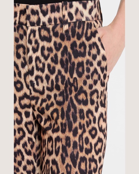 Remi Leopard Slim Bootcut Pants