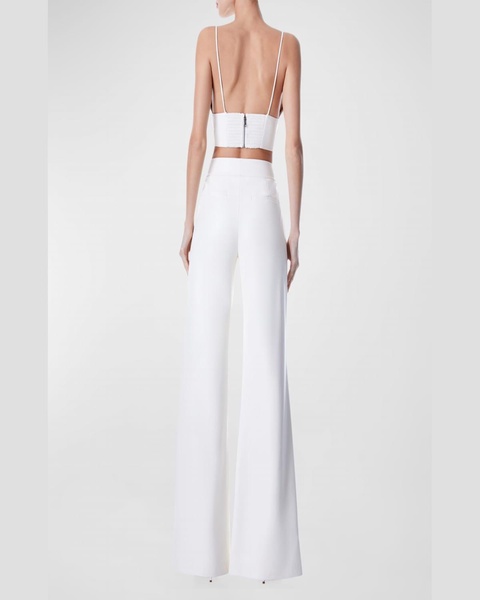 Dylan Vegan Leather Wide-Leg Pants