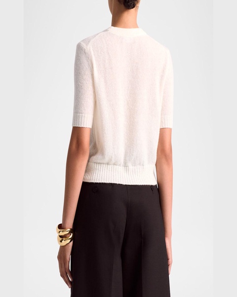 Ty Alpaca Short Sleeve Sweater