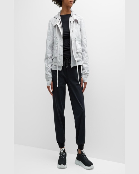 Skyfall Camo-Print Aviator Jacket