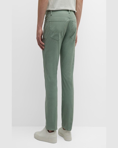 Men's Cotton-Stretch 5-Pocket Pants