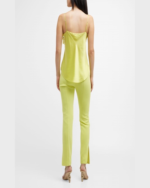 Brianne Slit-Leg Trousers