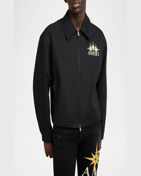 Men's Starburst Zip Blouson Jacket