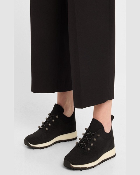 Veles Sequin Knit Trainer Sneakers