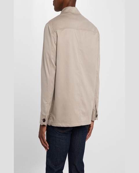 Men's Cotton and Wool Work Jacket