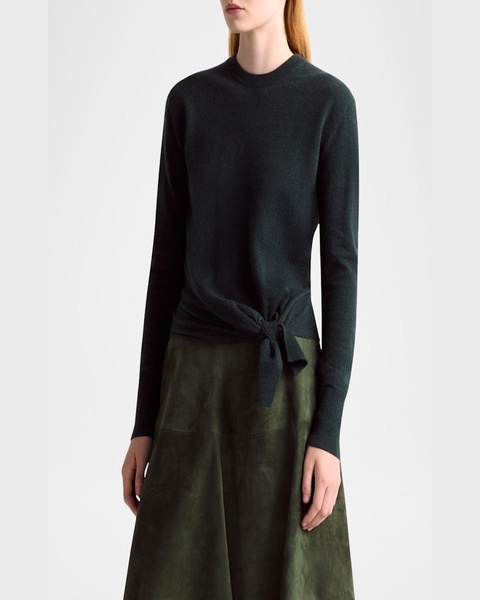 Nalini Tie-Hem Cashmere Sweater