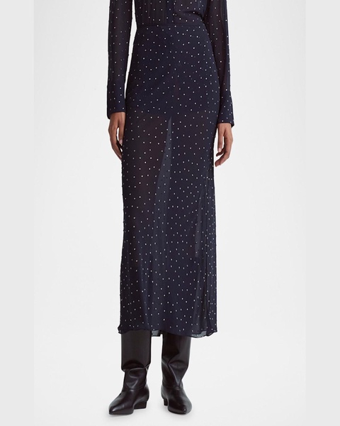 Kinski Embellished Midi Skirt