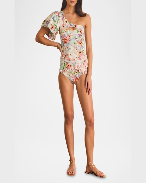 Monroe Asymmetric One-Piece Swimsuit