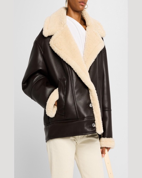 Aubrey Faux Shearling Coat