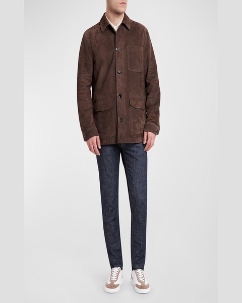 Men's Suede Work Jacket
