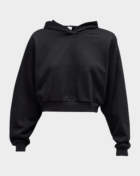 Cropped Go Time Padded Hoodie