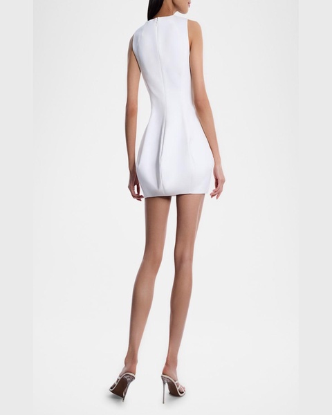 Cutout Bubble Mini Dress