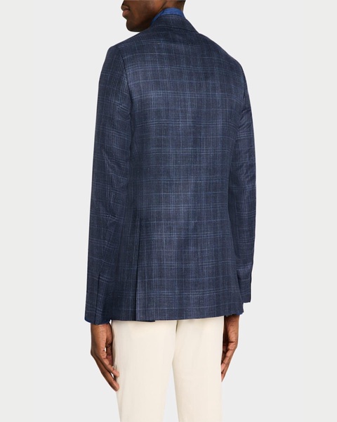 Men's Tonal Plaid Sport Coat