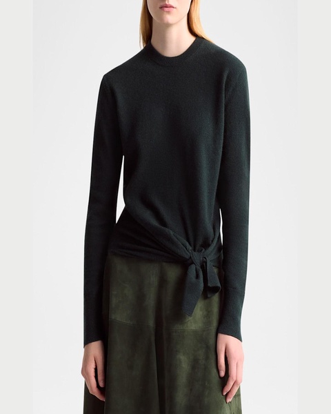Nalini Tie-Hem Cashmere Sweater