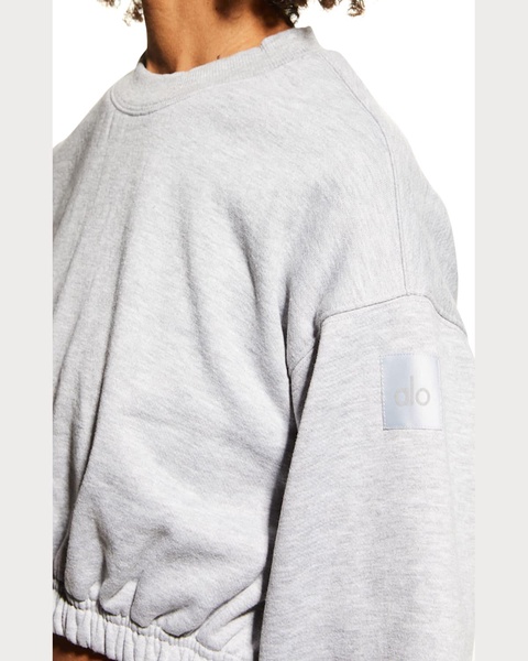 Devotion Pullover Fleece Crop Top