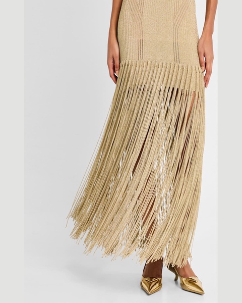 Sydney Sparkly Fringe Maxi Dress