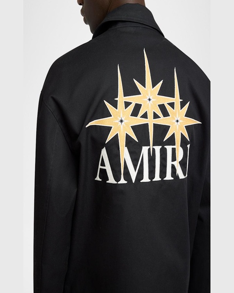 Men's Starburst Zip Blouson Jacket