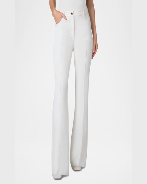 Farid Bootcut Stretch Double Face Pants