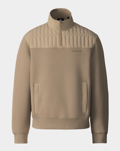 Men's Corey Hybrid Down Quarter-Zip Sweater