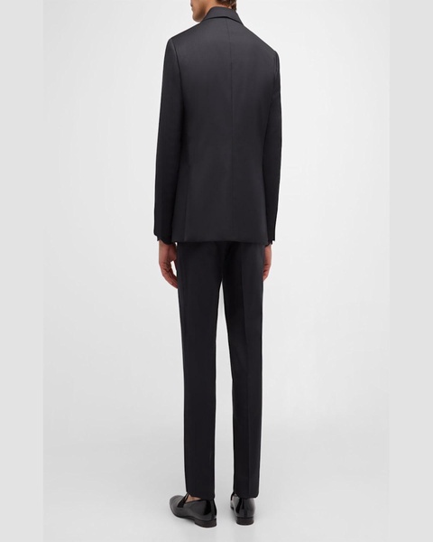 Men's Wool Diamond Weave Tuxedo