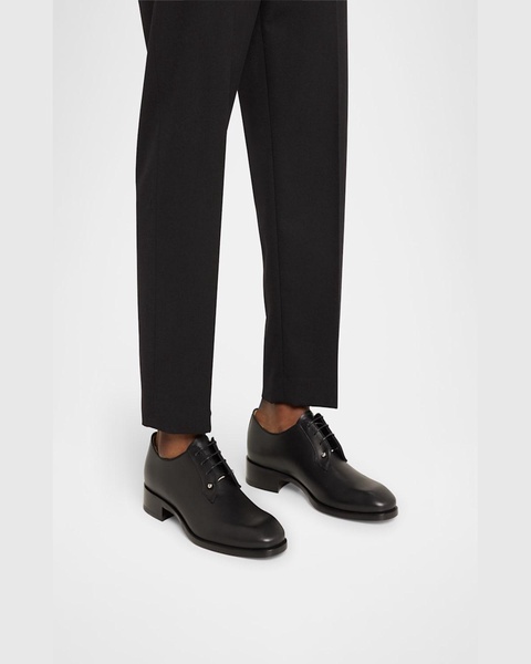 Men's Chambeliss Collar-Pin Leather Derby Shoes