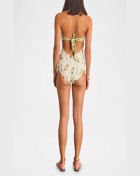 Bridget Bandeau One-Piece Swimsuit