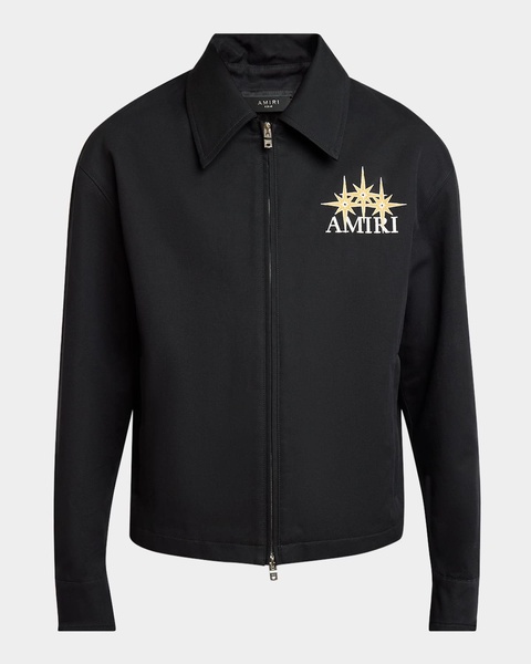 Men's Starburst Zip Blouson Jacket