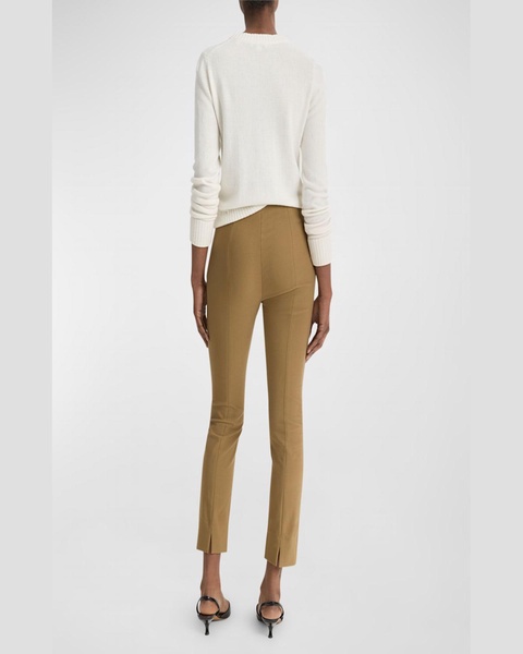 High-Waist Stitched-Front Leggings