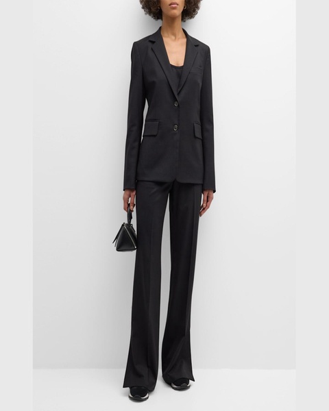 Copain Single-Breasted Seasonless Wool Blazer