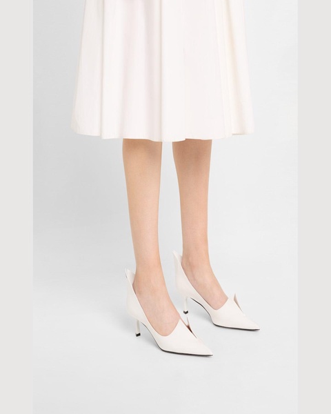 Modellerie Spiked Leather Pumps