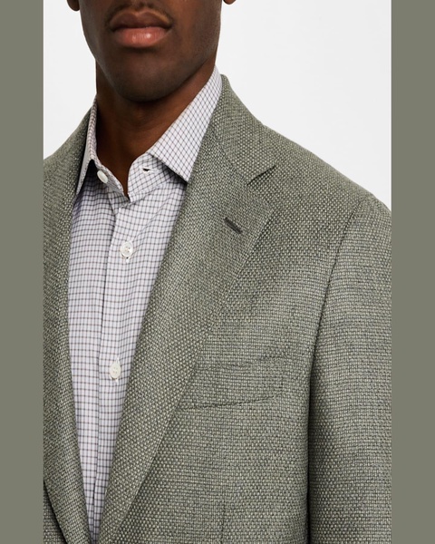 Men's Textured Wool-Cashmere Blazer