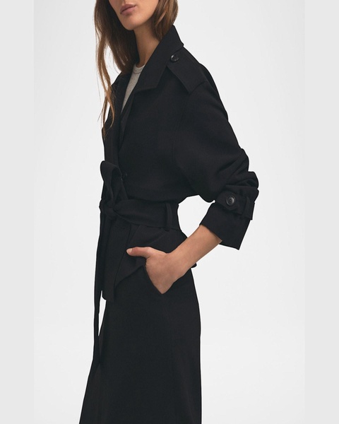 The Cropped Charles Trench Coat
