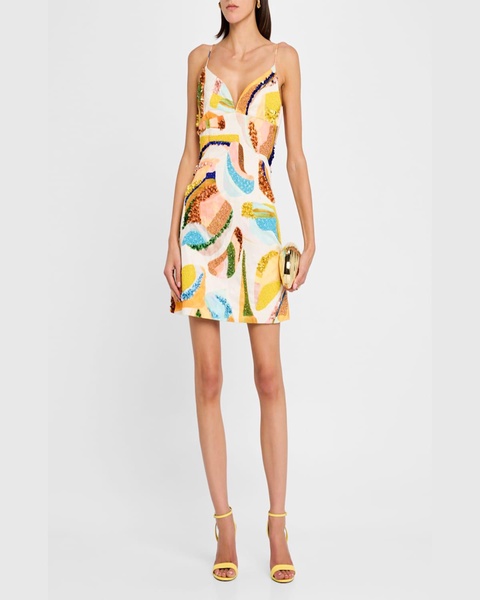 Essex Embellished Mini Dress