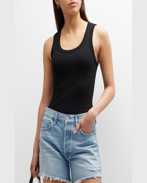 Poppy Scoop-Neck Tank Top