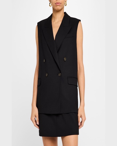 Bowery Double-Breasted Seasonless Wool Vest