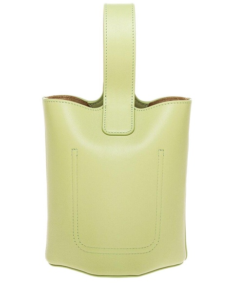 Loewe Pebble Mini Leather Bucket Bag