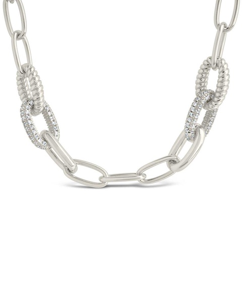 Sterling Forever CZ Samar Necklace