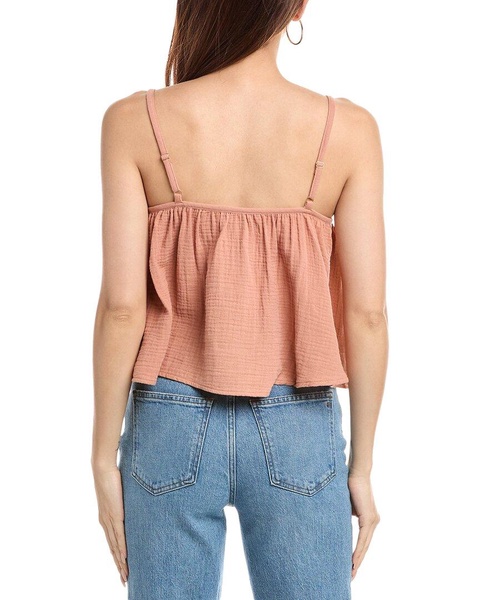 Chaser Bubble Gauze Tropical Top