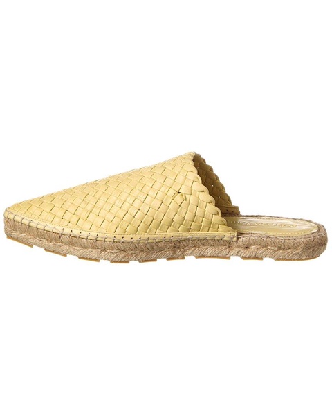 Bottega Veneta Intreccio Leather Espadrille