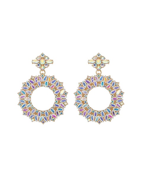 Eye Candy LA The Luxe Collection Crystal Soul Drop Earrings