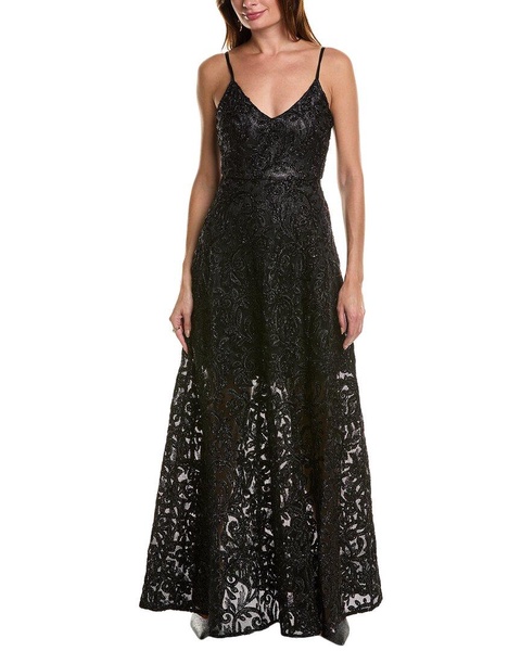 Taylor Lace Mesh Gown