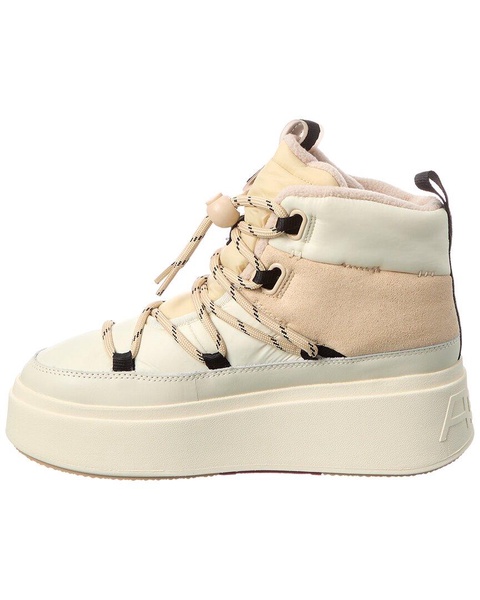 montana suede platform bootie