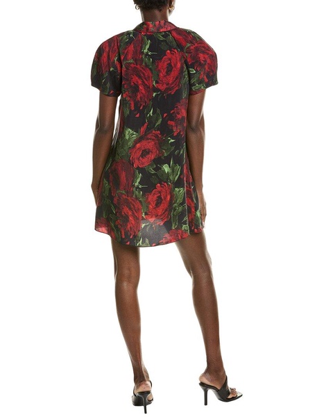 jem puff sleeve shirtdress