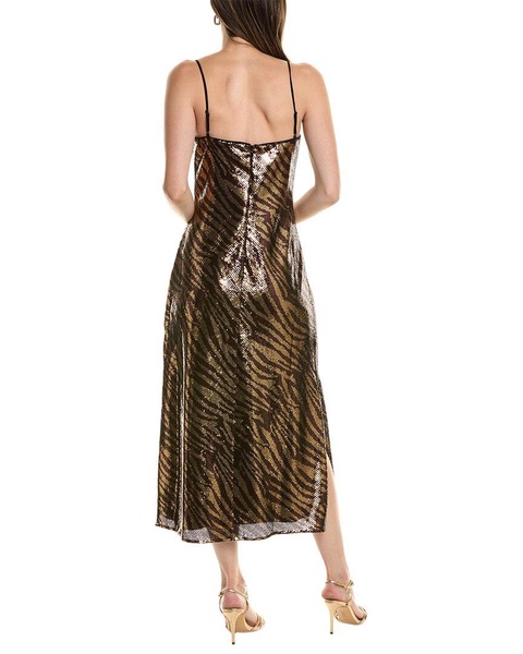 AllSaints Bonnie Tiger Midi Dress