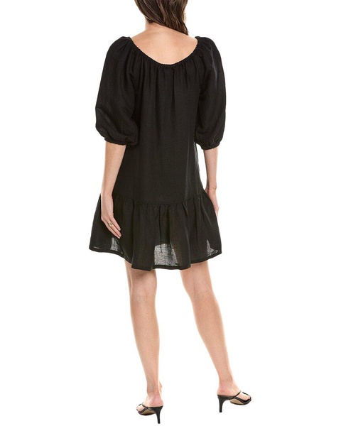 Tommy Bahama St. Lucia Tiered Linen-Blend Cover-Up Dress