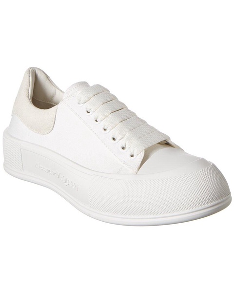 Alexander McQueen Deck Plimsoll Canvas Sneaker