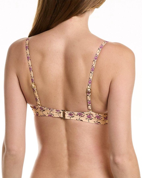 Tory Burch Printed Underwire Bikini Top