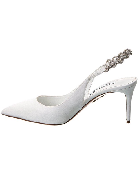 Aquazzura Love Link 75 Grosgrain Slingback Pump
