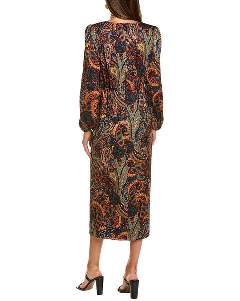 Jones New York Satin Midi Dress